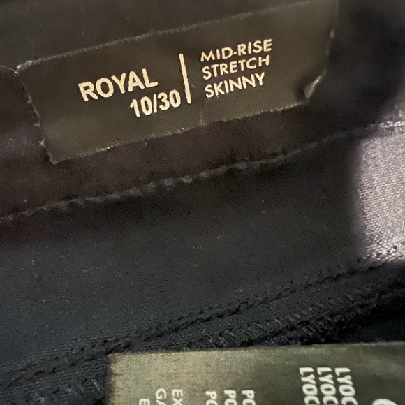 Buffalo David Bitton Black Mid Rise Stretch Skinny Jeans - Picture 2 of 4